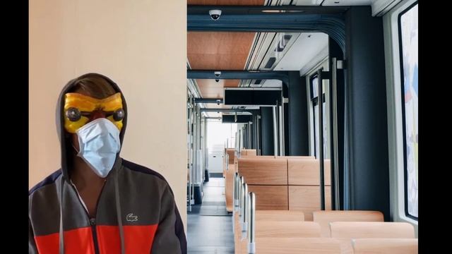 Lo & Leduc Cover vom Värslibrinzler: Me het e Maske aa im Tram. смотреть онлайн