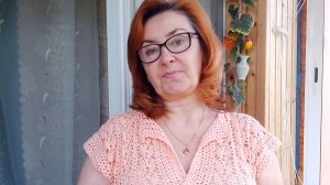 Женский топ крючком, готовая работа