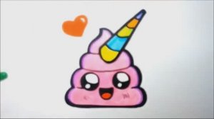 Как нарисовать милую какашку легко и поэтапно