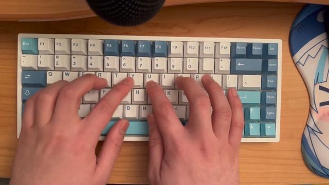 Gura Themed Keyboard Mod "Glorious Gura" смотреть онлайн