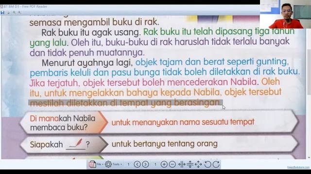 BM TAHUN 3 - UNIT 7: KESELAMATAN DI RUMAH (Halaman 46) 26.05.2021 смотреть онлайн