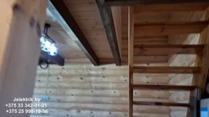 Монтаж ретро проводки в деревянном доме под ключ