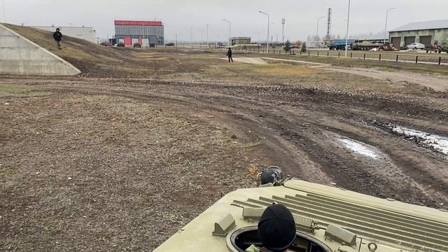 Тест-драйв БПМ 1 по минному полю времен Великой Отечественной Войны
