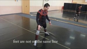 HEMA Minsk Fight Club: стойка с длинным мечом/fighting stance with longsword