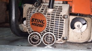 Бензопила Stihl MS-250 появился гул со стороны шины.Качество под вопросом????