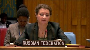Выступление А.М.Евстигнеевой на заседании СБ ООН по миротворческим операциям ООН