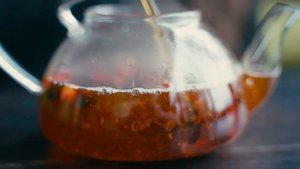 Чайный коктейль "КЛЮКВА С МЁДОМ"