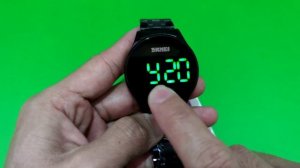 Cara setting LED SKMEI TOUCH WATCH 1579 #PecintaArloji