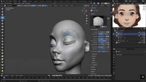 Создание персонажа в Blender 3.3