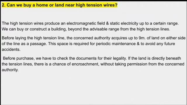 A safe distance of the house from a high tension wire. смотреть онлайн