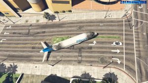 GTA V: Airbus A319-131 Airplanes Best Extreme Longer Crash and Fail Compilation