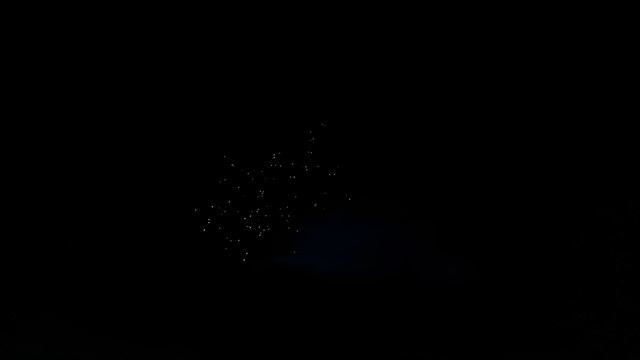 RS101 Римская свеча ПОСОХ ДЕДА МОРОЗА ( 25mm x 8 /4 эффекта )