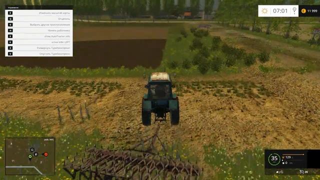 Уборка Поля - ч1 Farming Simulator 15 прохождение карта Полевое смотреть онлайн