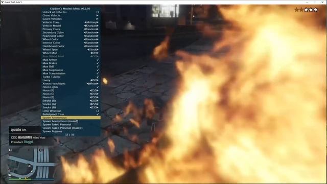 Kiddions Modest menu-Gta 5 mod menu