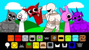Incredibox Sprunki OC Mod НО В СЗАДИ! Mroona и Wyrum - EDITION Retake | Incredibox Sprunki