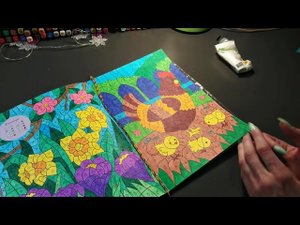 Хобби-VLOG:#7/что раскрашиваю/ночной влог