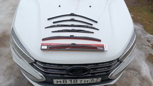 LADA Vesta,,,щётки гибрид , каркас , без каркас ?!?!?! Выбираем.....