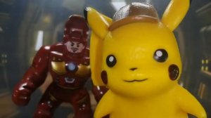 Железный человек и Пикачу в космосе. мультики для детей. история игрушек. железный человек мультик