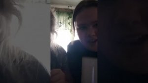 школьное утро с моей подругой в гостях