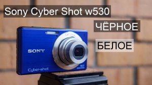 Черно-белая фотография на Sony w530