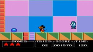 Castle Of Illusion Starring Mickey Mouse on the Sega Master System.