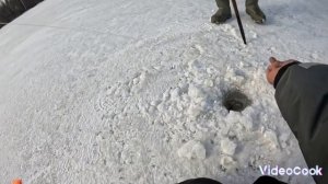 Весенняя Рыбалка на лесном озере в Архангельской области.