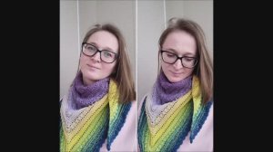 Бактус крючком. Подробный мк для начинающих. (Сrochet shawl).