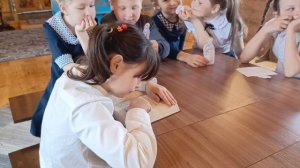 Благовещение Пресвятой Богородицы. Из цикла "Дети читают Закон Божий"