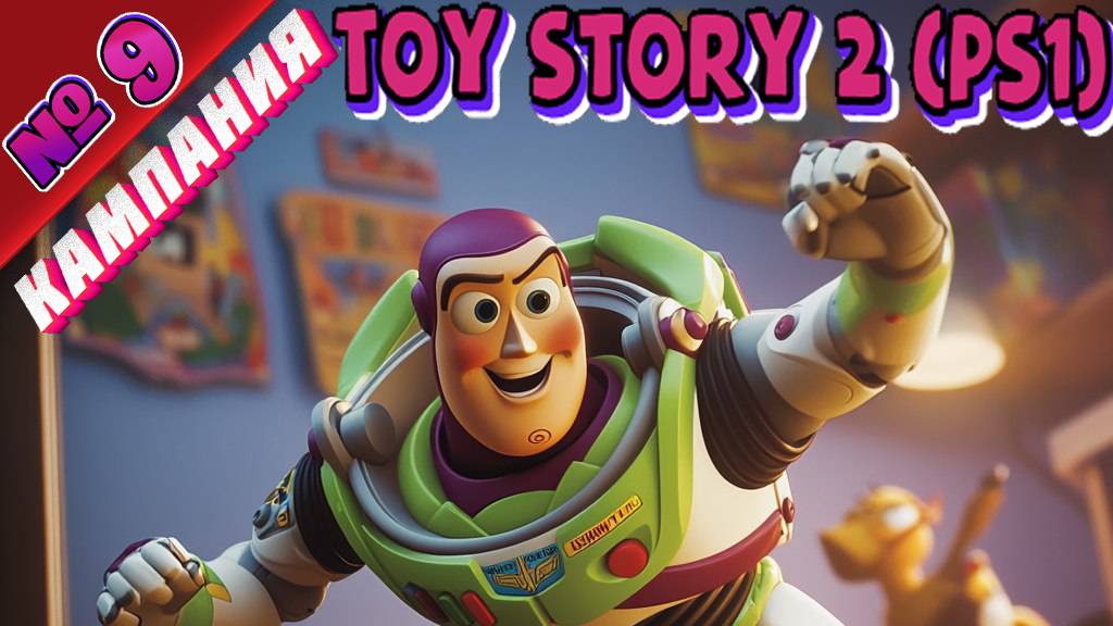 Toy Story 2 (PS1) - Полное прохождение без комментариев - Part 09