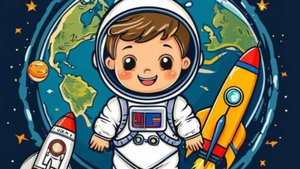 12 апреля – День космонавтики! 🚀 Видео открытка