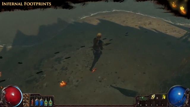 Path of Exile - Infernal Footprints Effect - Microtransaction смотреть онлайн