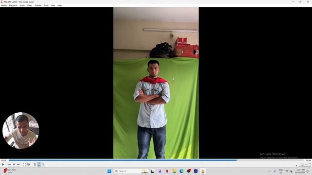 17_3.1 Shoot a green screen footage