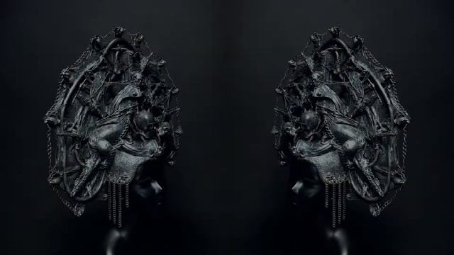 Gothic handmade dark silver headdress kokoshnik смотреть онлайн