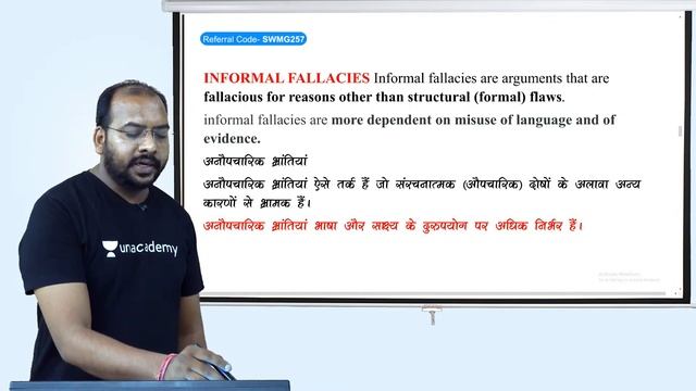 Important Concepts of Logical Reasoning | Unacademy Live - NTA UGC NET | Dr Mukesh Goyal