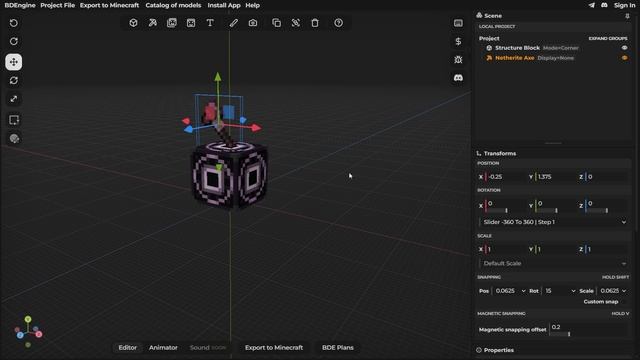 как очень просто сделать свою модельку для майнкрафта и импортировать её смотреть онлайн