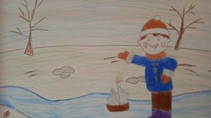 Коробка с карандашами