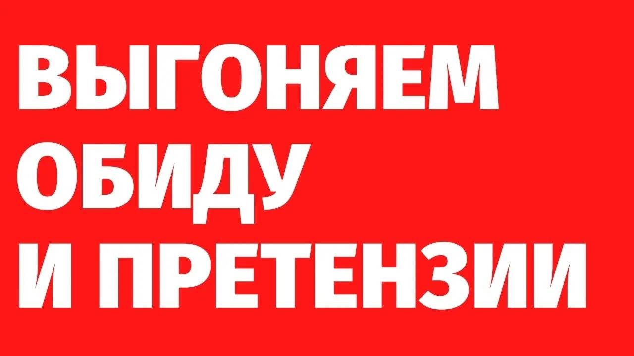208. ИЗБАВЛЕНИЕ ОТ ОБИДЫ И ПРЕТЕНЗИЙ. СЕАНС РЕГРЕССИВНОГО ГИПНОЗА