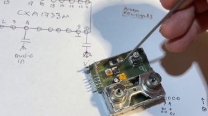 Радиопередатчик на 800МГц из модулятора видика на микросхеме CXA1733M