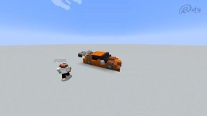 How to Build | Toyota Supra MK IV | Minecraft