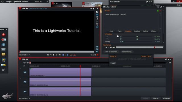Lightworks Tutorial #5 | Adding Text To Videos смотреть онлайн