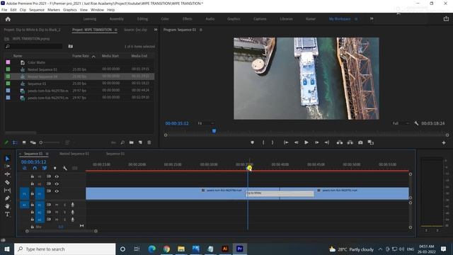 Dip to White & Dip to Black in  Premiere Pro | Best Transition Effects  | Just Rise Academy смотреть онлайн