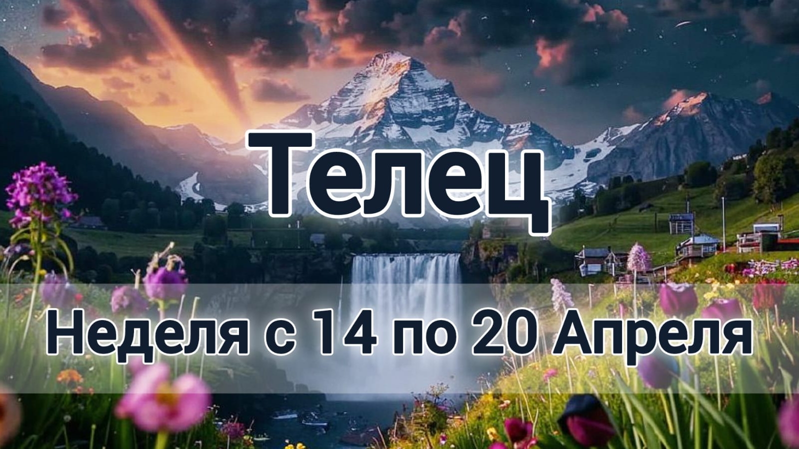 🛑Телец! Таро прогноз на неделю с 14 по 20 Апреля!