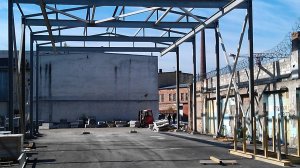 Строительство производства из металлоконструкций и сэндвич панелей.