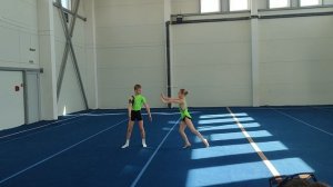 СМП 3 спортивный, Дюкова Даниэла - Макаров Никита , МАУДО ДТДиМ, Темповое  упражнение