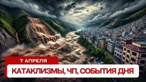 Новости сегодня 07.04.2025. Катаклизмы за день, ЧП, события дня
