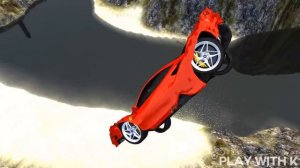 GTA 4 Cliff Drops & Crashes (Real Cars Mods) ep.23