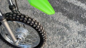 Видео запуска Kawasaki KLX 110 L