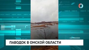 Паводок в Омской области