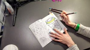 Хобби-VLOG:#18/очередной уютный день/что раскрашиваю