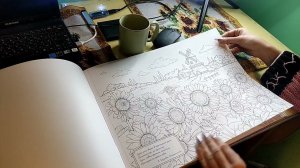 Хобби-ОБЗОР: раскраска Времена года/листаем вместе
